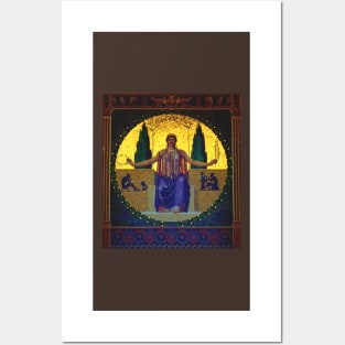 peace goddess Posters and Art